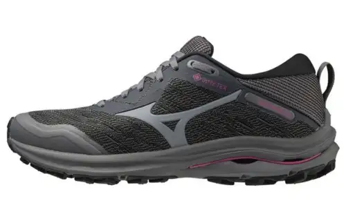 Mizuno Wave Rider GORE TEX 2E Wide 'Iron Gate Fuchsia' Women's