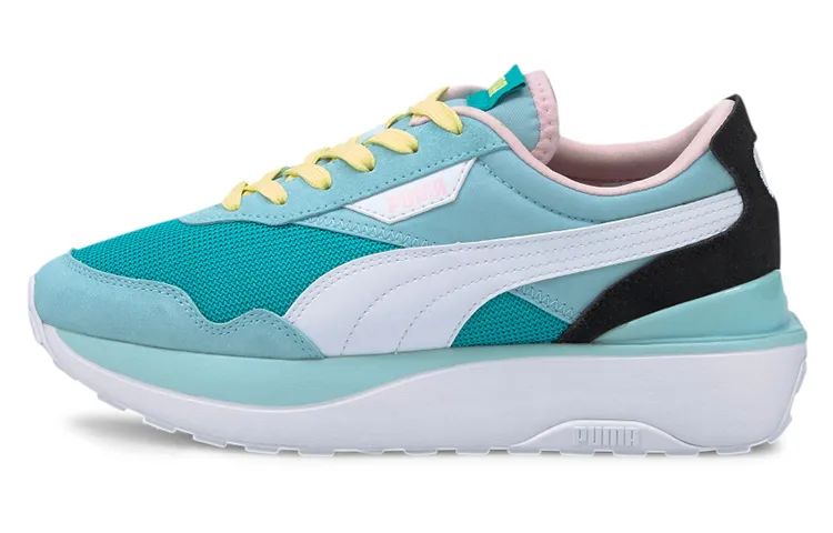 PUMA Cruise Rider Sports Cushioning Abrasion Resistant Coverage Support Lightweight Low top Running Shoes Women's