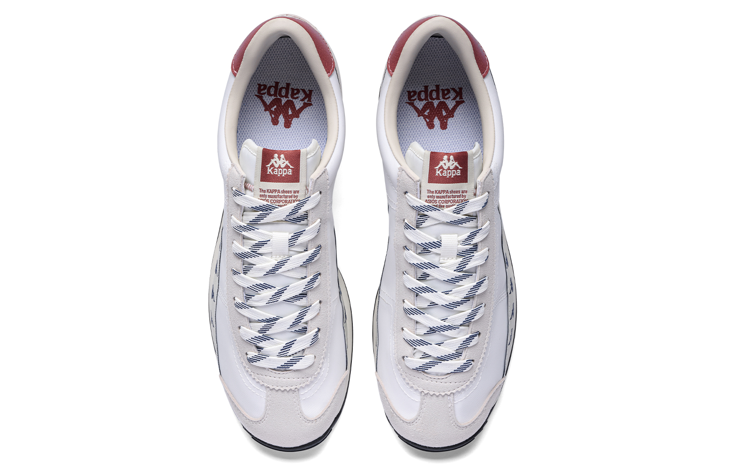 Kappa Slip Resistant Breathable Coverage Support Low top Running Shoes Unisex Winter White