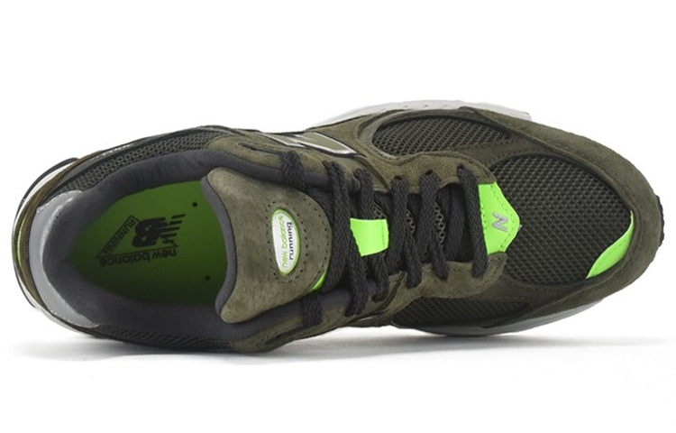 Кроссовки New Balance 2002R (хаки) — фото 2