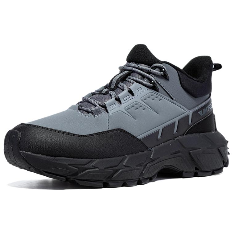 361° Fleece Lined Casual Abrasion Resistant Thermal Low top Outdoor Shoes Men’s Gray Black
