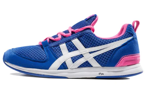 Onitsuka Tiger ULT Racer Cushioning Slip Resistant Abrasion Resistant Low top Running Shoes Women's Blue White Pink