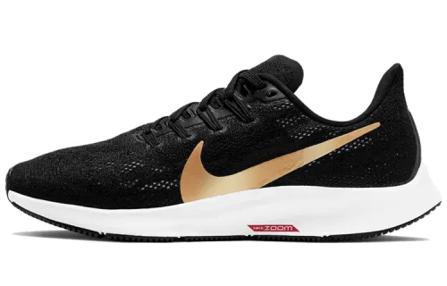 Nike Pegasus 36 Comfortable, non-slip, lightweight, low top, casual running shoes, women's black