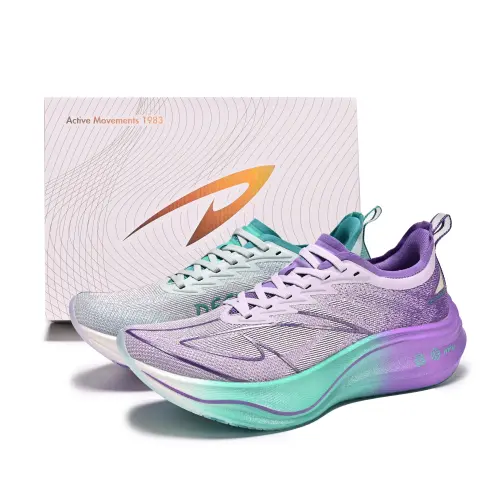DEERWAY Delhui Blast 1.0 full-length carbon plate gift box model racing track and field training supercritical technology student sports high rebound propulsion non-slip and wear-resistant low-top marathon running shoes men's model Yuanyang