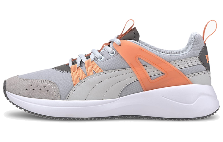 PUMA Nuage Run Running Shoes Women's Low Top Gray/Orange/White