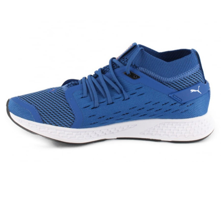 PUMA Speed 500 Sports Cushioning, Wear Resistant Low top Running Shoes Men's Blue White