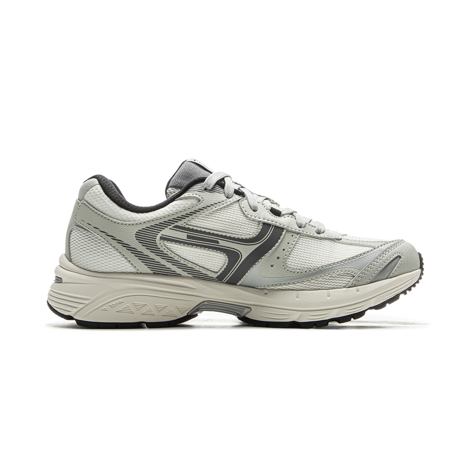 Li Ning Pentium P1000 Fabric Low top Running Shoes Women’s Gray White