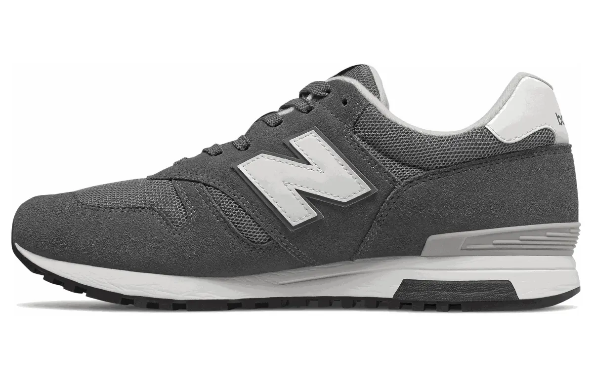 New Balance NB 565 Vintage Abrasion Resistant Breathable Mid top Casual City Commuting Running Shoes Unisex Dark Gray