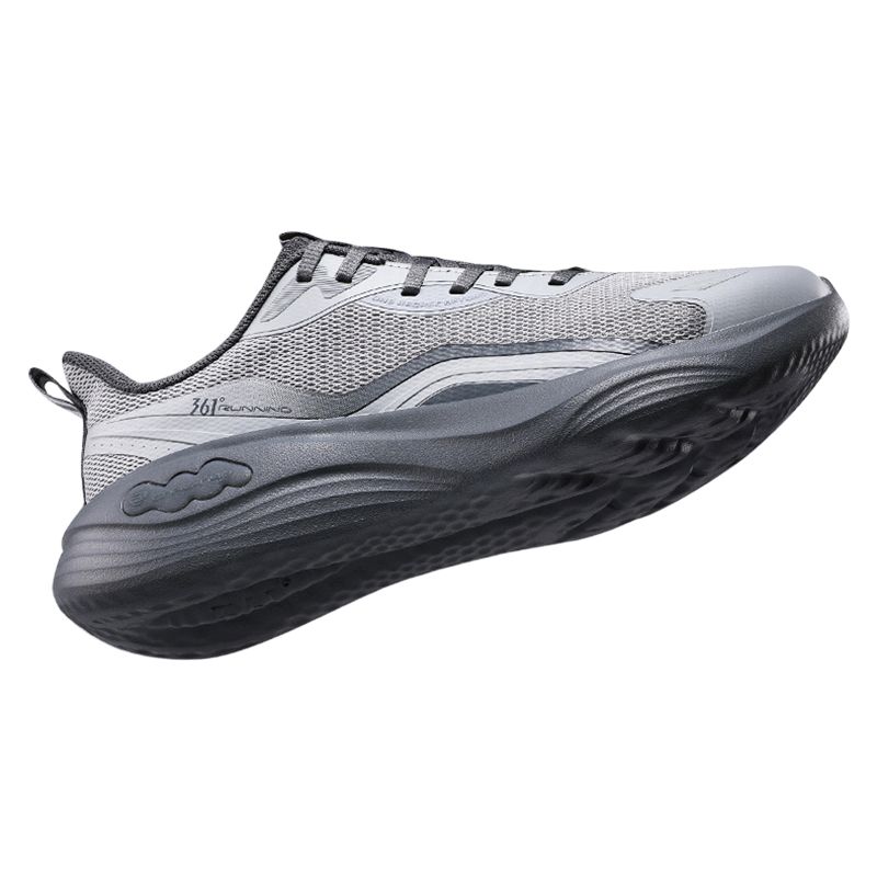 361° Slip Resistant, Lightweight, And Breathable Low top Sprint Running Shoes Men’s Gray