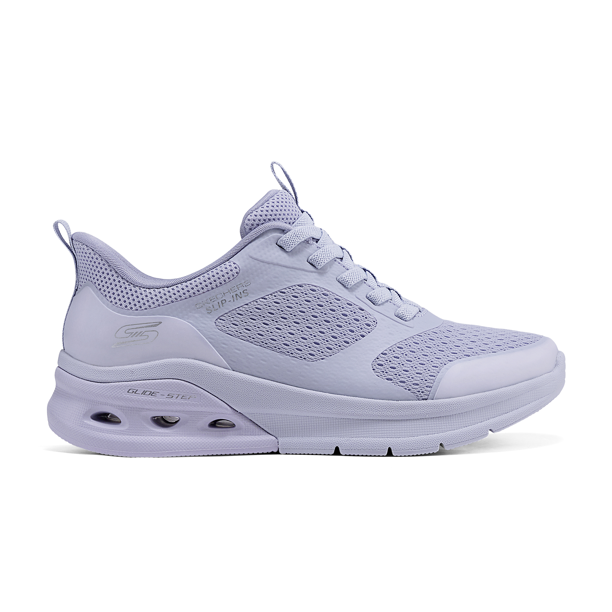 Skechers Textile, Synthetic Leather Breathable Low top Running Shoes Women’s Lilac