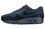 Nike Air Max 1 Squadron Blue Metallic Armory Navy Women's