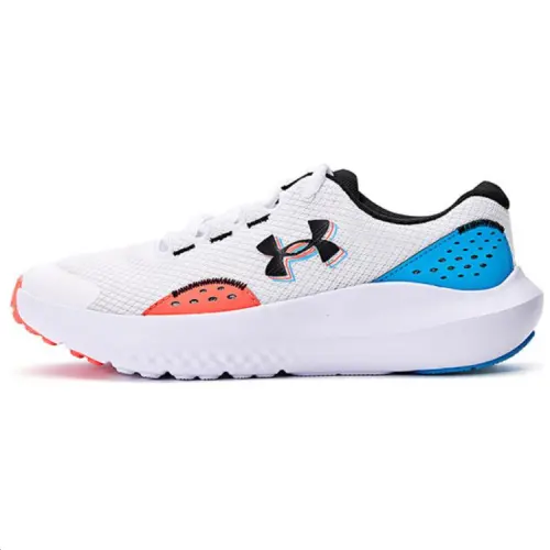 Kids Under Armour Slip Resistant Low top Running Shoes Unisex White