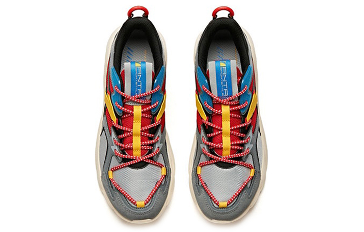 Anta Comfortable Balance Lightweight Balance Lightweight Low top Running Shoes Men’s Gray Red