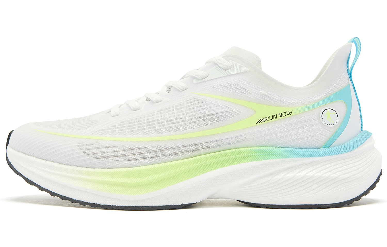 QIAODAN Light Speed 5.0 PLUS Low top Q LITESPEED Technology Casual Training Running Shoes Men’s White Green