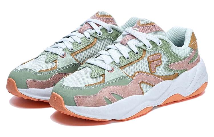 FILA FUSION Flash Sneakers ‘White Green Pink’ Women’s