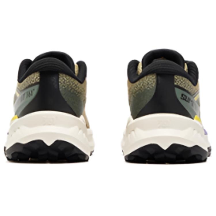 361° Slip Resistant Abrasion Resistant Low top Casual Running Shoes Men’s Green Yellow
