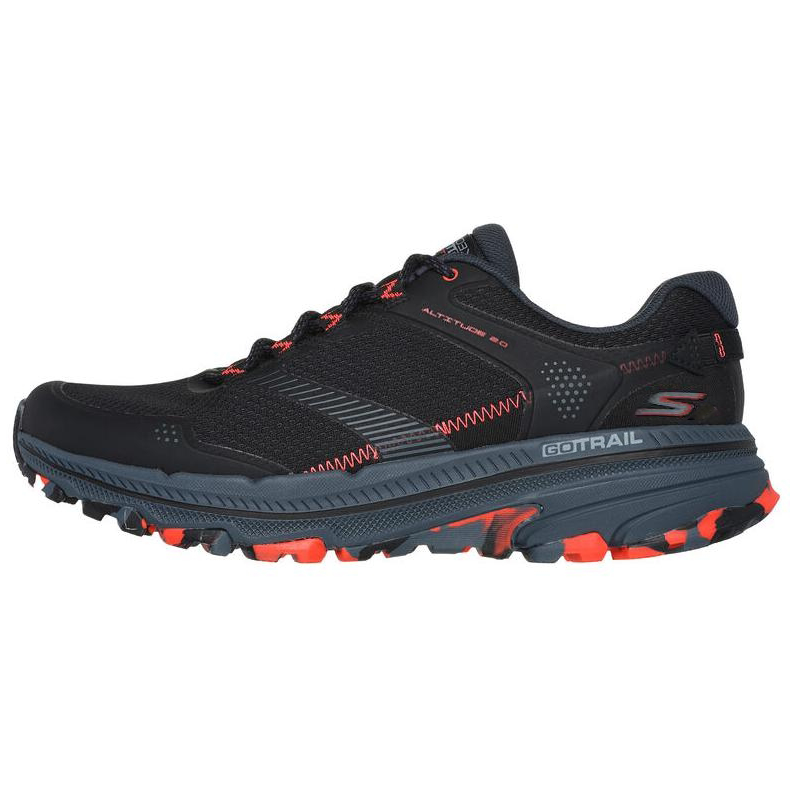Skechers GO RUN Trail Altitude 2.0 Cushioning, Wear Resistant Low top Running Shoes Men’s Black