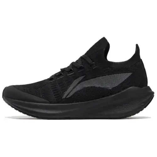 Li Ning Slip Resistant Lightweight Non slip Lightweight Low top Training Running Shoes Men's Black