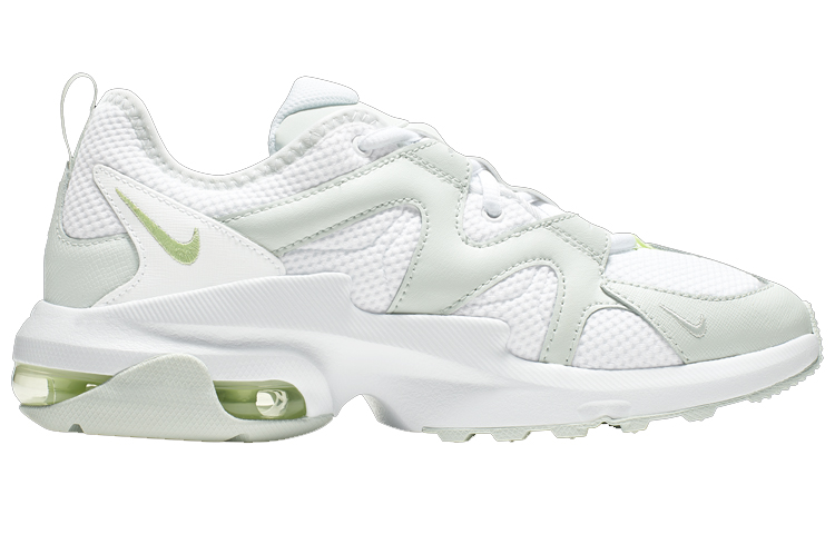 Женские кроссовки Nike Air Max Graviton (желто-зеленые) — Жёлтыйзелёный — фото 2