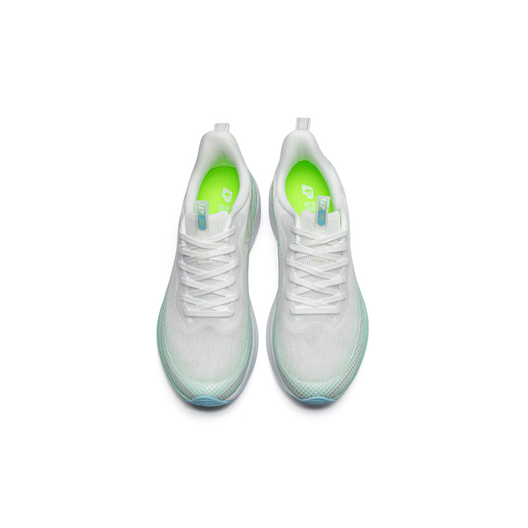 LPMX Cushioning Rebound Abrasion Resistant Breathable Low top Running Shoes Unisex Sky Blue Green