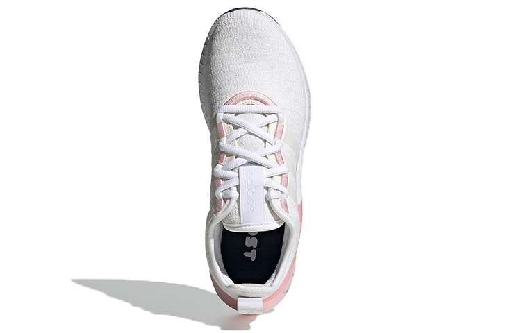 Женские кроссовки adidas neo Kaptir Super (бело-розовые) — фото 5