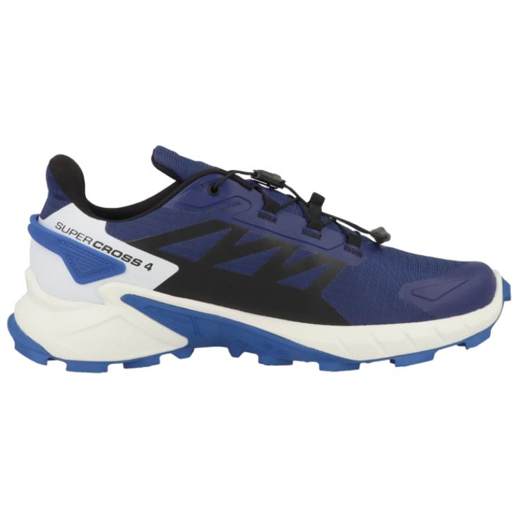 SALOMON Supercross 4 Running Shoes Men’s Low Top Blue White