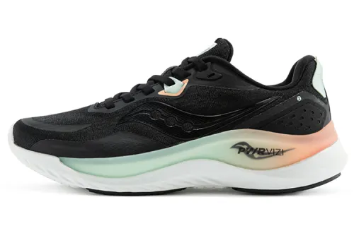 Saucony Phoenix Inferno 2 Firebird Low top Running Shoes Women's Black Pink Red