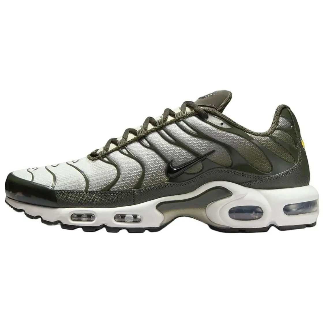 Nike Air Max Plus Breathable Low top Casual City Commuting Running Shoes Unisex White Green