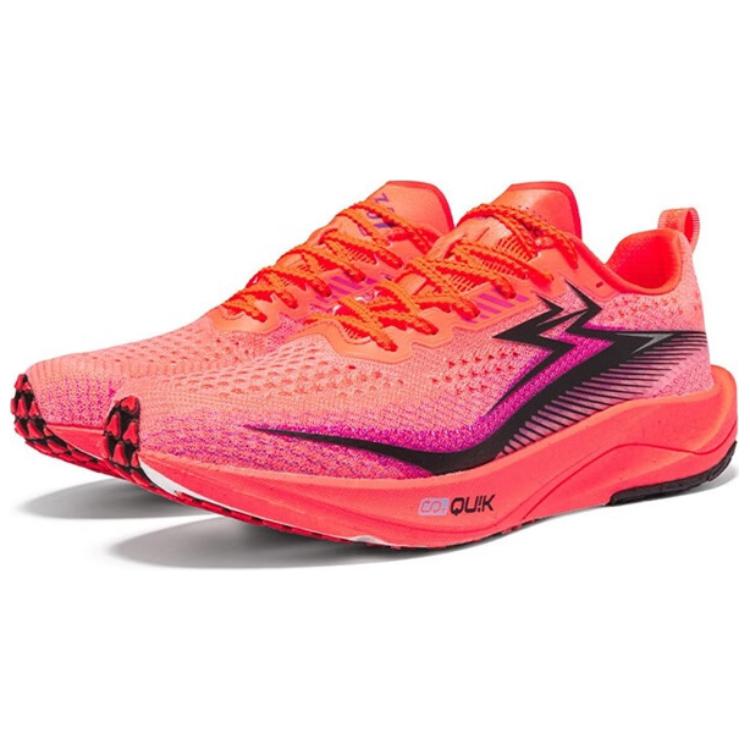 361° Abrasion Resistant Cushioning Support Low top Casual Running Shoes Men’s Red Purple