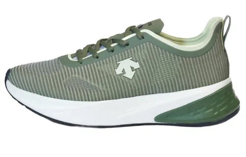 DESCENTE RUNNING Breathable And Lightweight Low top Casual Running Shoes Men's Khaki