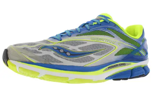 Saucony Slip Resistant Abrasion Resistant Low top Running Shoes Men's Blue