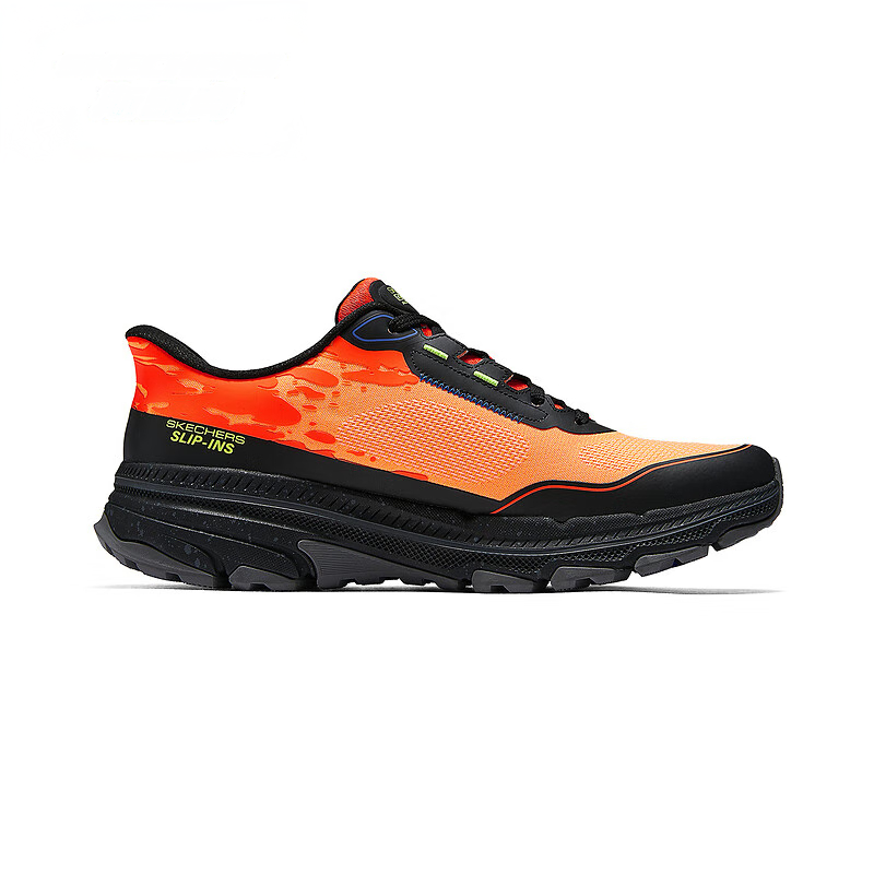 Skechers GO RUN Trail Altitude 2.0 Breathable Low top Outdoor Shoes Men’s Orange Black