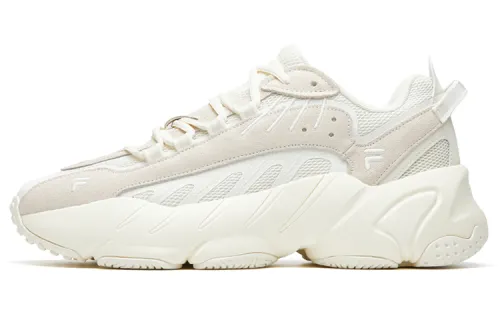 FILA Ade Vintage Textile, Synthetic Leather, Leather Abrasion Resistant Breathable Low top Casual City Commuting