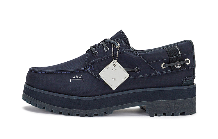 SAMUEL ROSS x Timberland Timberland Future73 Waterproof and Wear-Resistant Lightweight Comfortable Waterproof Ankle-length Outdoor Boots Low-top Men's Navy Blue
