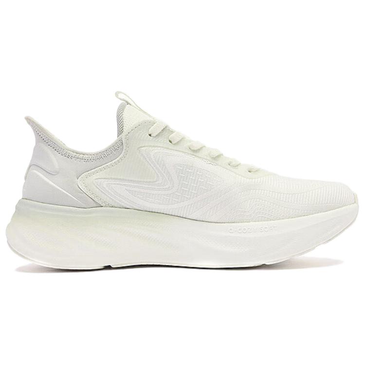 QIAODAN Cushioning Slip Resistant Abrasion Resistant Lightweight Low top Instant Wear Technology Running Shoes Women’s