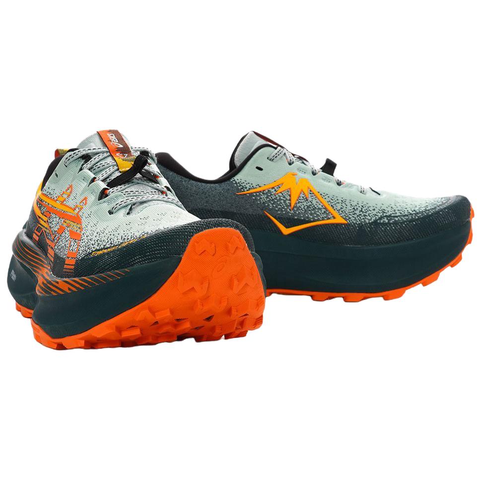 ASICS Trabuco Max 4 Cold Moss Nova Orange