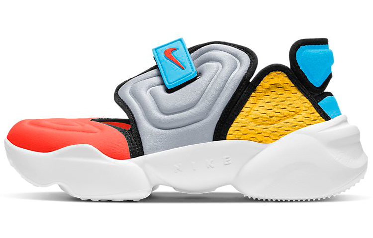 Женские кроссовки Nike Aqua Rift (желто-сине-серые)