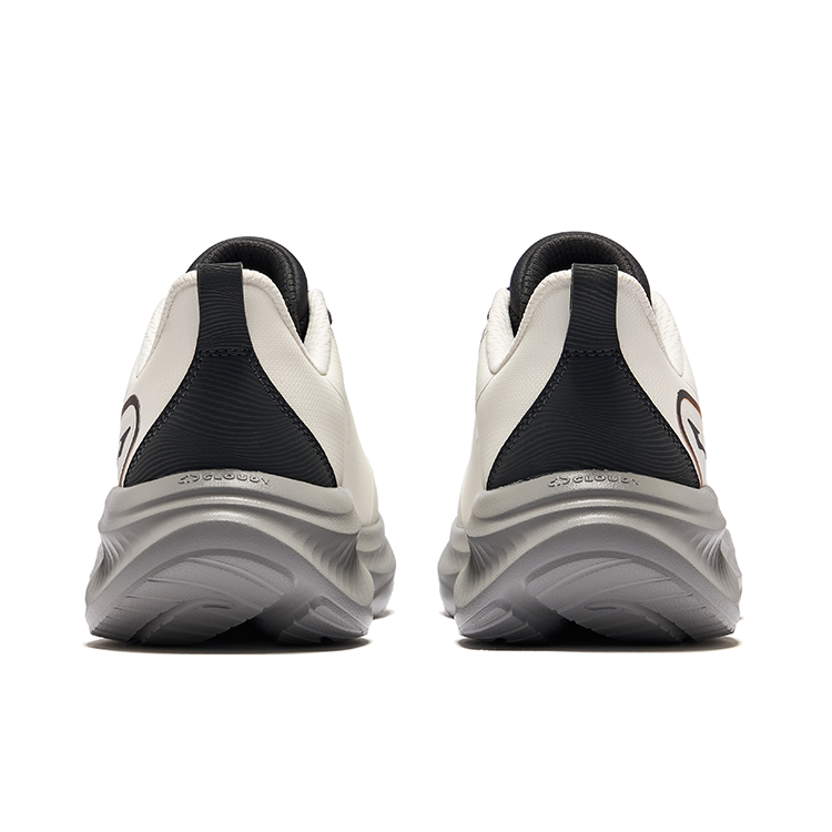 Erke Cushioning Rebound Cushioning Rebound Low top Casual Running Shoes Men’s Microcrystal White Black Land