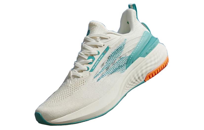 361° Abrasion Resistant Breathable Low top Running Shoes Men’s White Green