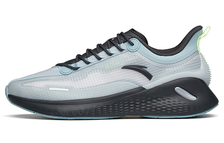Anta Breaking Wind Comfortable Cushioning Slip Resistant Abrasion Resistant Low top Running Shoes Men's Gray