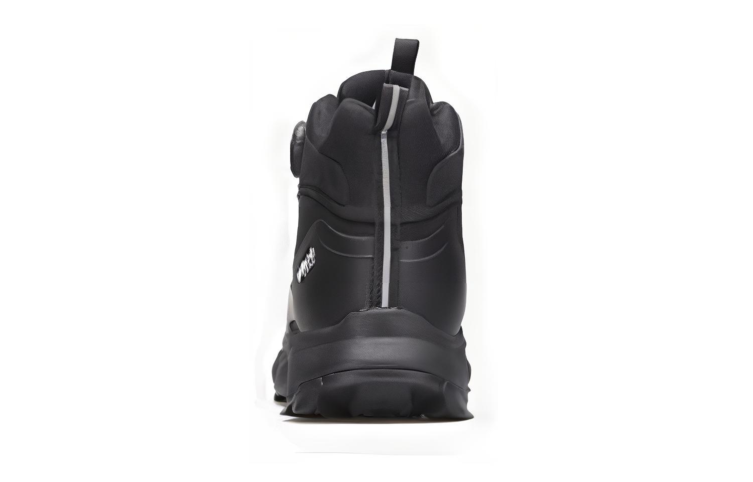 HUMTTO Versatile Slip Resistant Abrasion Resistant High top Outdoor Shoes Men’s Black