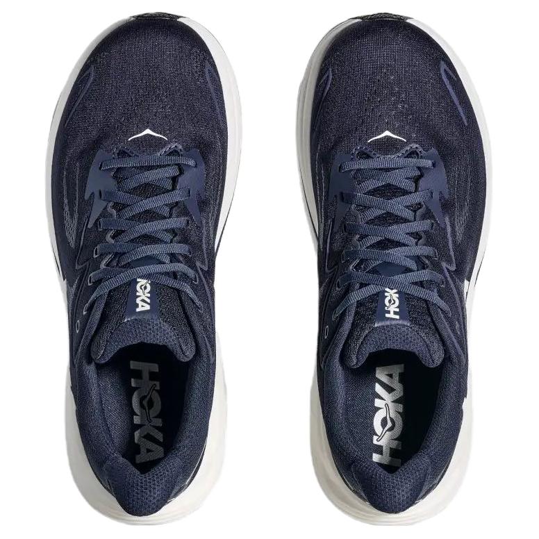 HOKA ONE ONE CLIFTON 10 Abrasion Resistant Low top Running Shoes Men’s Blue