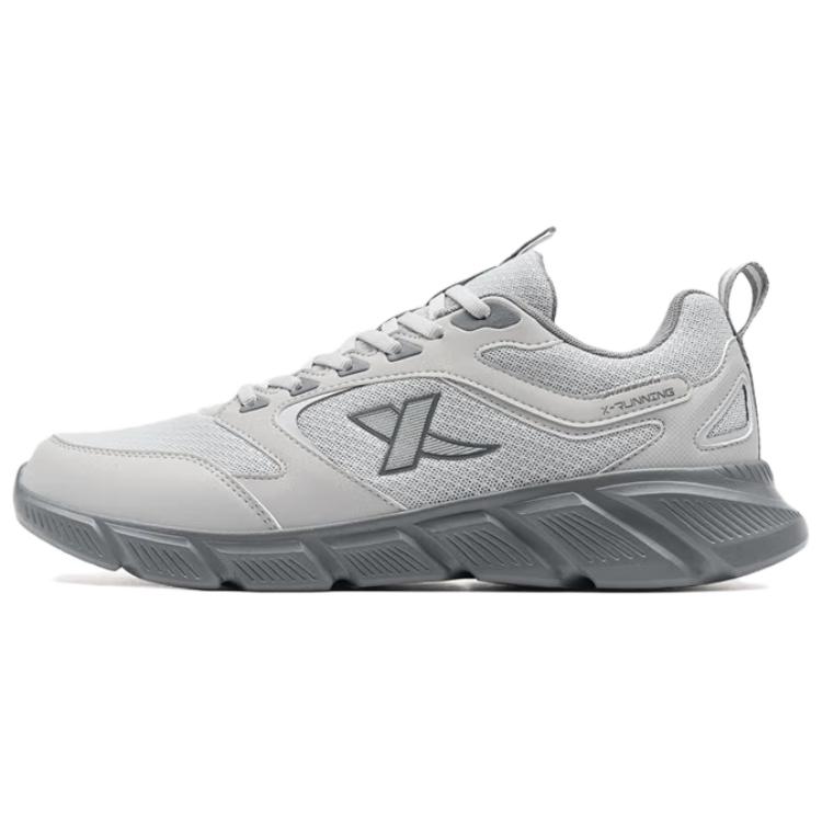 XTEP Coverage Slip Resistant Low top Casual Running Shoes Men’s Gray