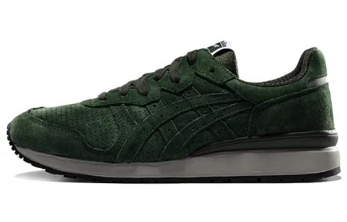 Onitsuka Tiger Alliance Running Shoes Unisex Low Top Green/White/Black