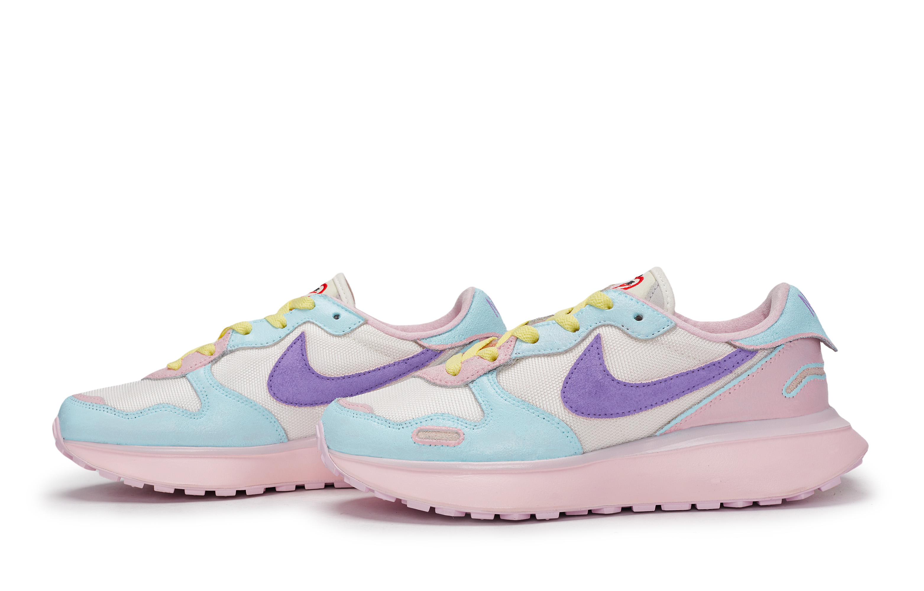 Nike Phoenix Waffle Low top Running Shoes Women’s Pink Blue Purple