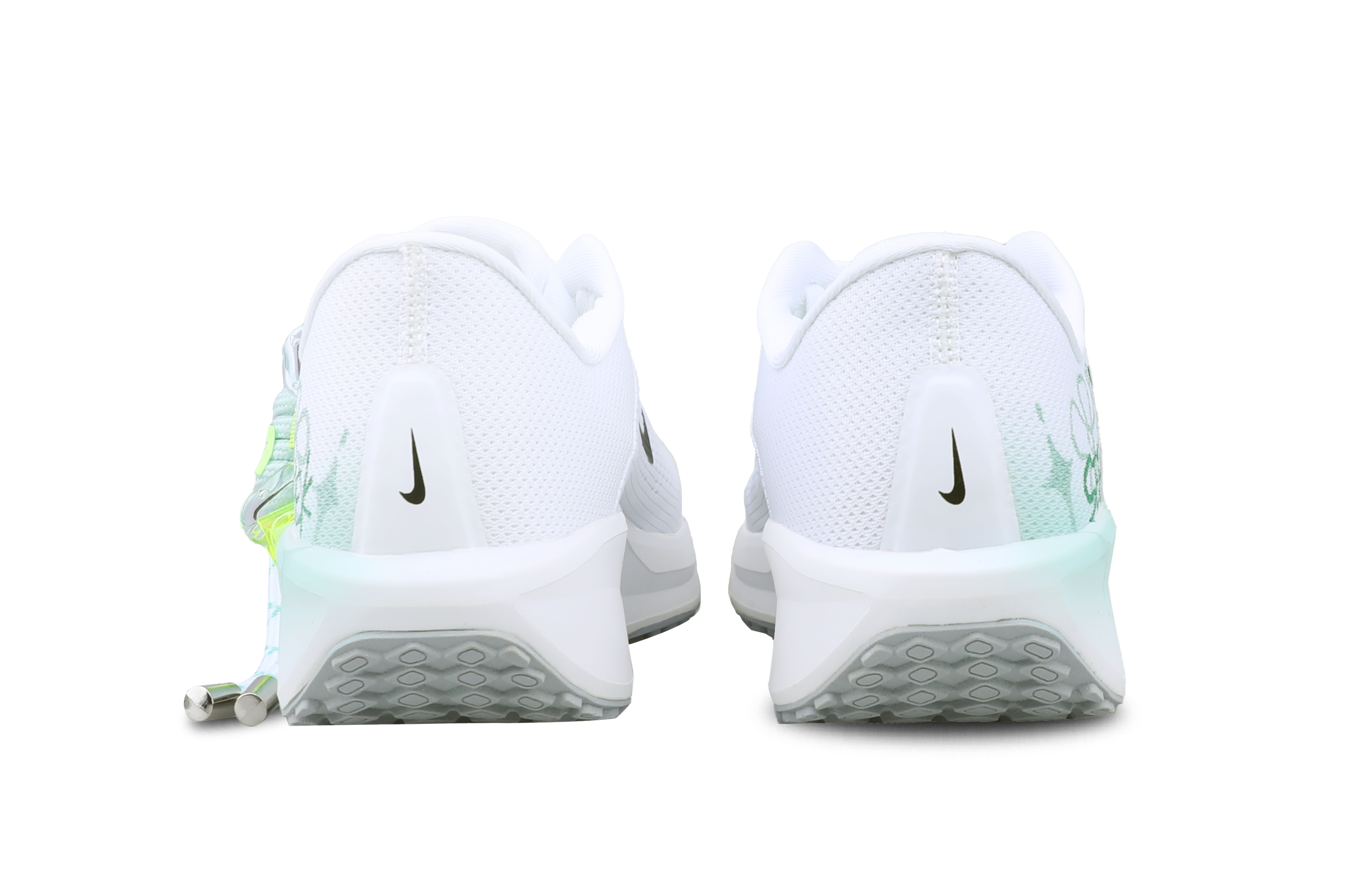 Nike Quest 6 Low top Running Shoes Unisex White Green