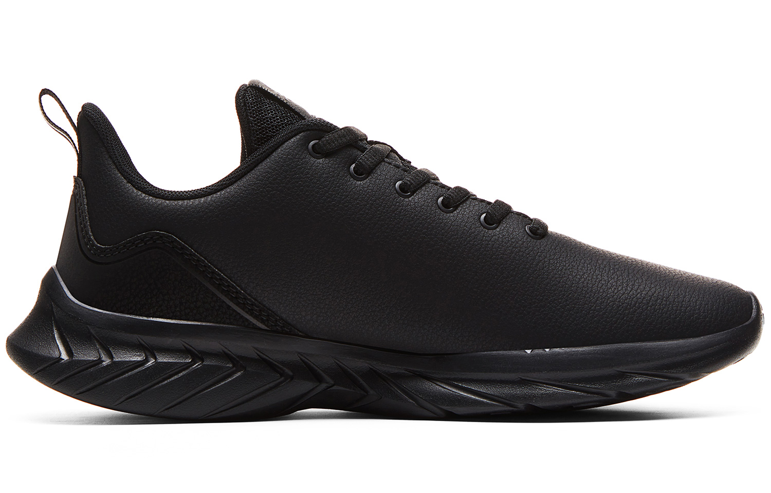 PEAK Qingyi Textile, Synthetic Leather Low top Running Shoes Women’s Black