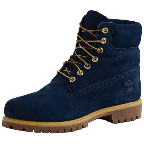 American Eagle x Timberland PREMIUM Ankle Boots Men's Marine Blue Wide Fit