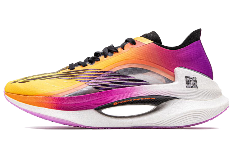Li Ning Shadow 1.0 Cushioning Slip Resistant Abrasion Resistant Low top 䨻 Running Shoes Women’s Violent Orange