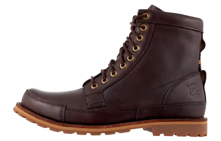 Timberland 6 Inch Top Grain Cow Leather Short Outdoor Boots Men's Red Brown